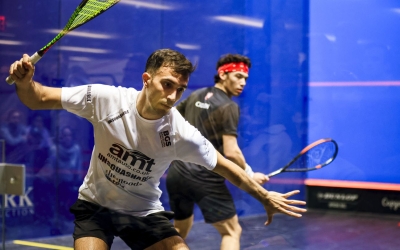 Iker Pajares ha estat subcampió a l'Squash On Fire Open