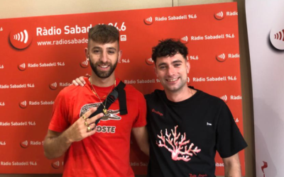 Els Flashy Ice Cream en una entrevista a Ràdio Sabadell | Arxiu