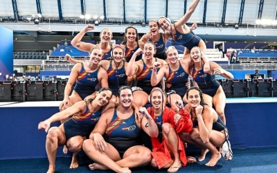 Alegria de la plantilla després del bronze | Cedida