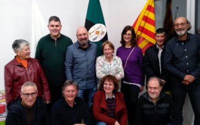 Els nous membres de la junta directiva de l'Associació de Veïns de La Creu Alta | Cedida