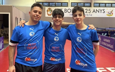 Casadevall, Khidasheli i Barberà, a Les Borges | @cnstennistaula