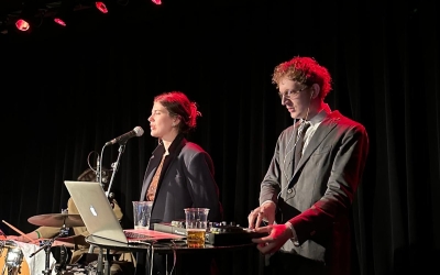 Irieix durant l'actuació al Fàbrica Embassa't | Cedida