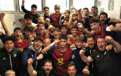 L'alegria de la permanència al vestidor del Mercantil | CE Mercantil