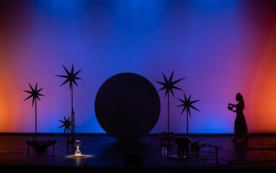 Una escena del muntatge 'Sense lluna'