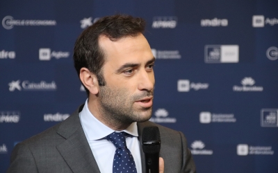 Carlos Cuerpo, ministre d'Economia, al Cercle d'Economia