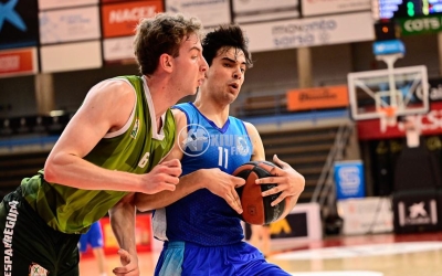 Álvaro Bello, en una acció del partit contra l'Esparreuguera | Xiulet Final