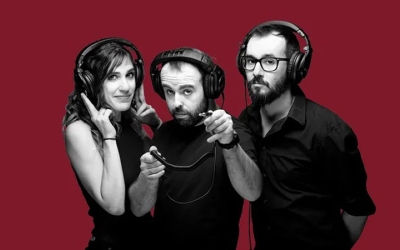 Neus Rossell, En Peyu i Jaïr Domínguez 