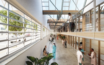 Imatge de realitat virtual sobre com quedarà el futur campus