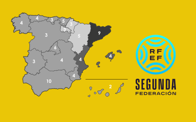 Repartiment dels equips confirmats a la categoria a falta dels últims 14 que hi militaran