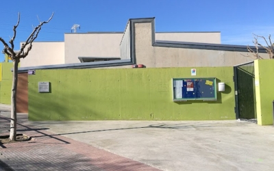 Imatge de l'edifici de l'Institut Escola Onze de Setembre de Sant Quirze