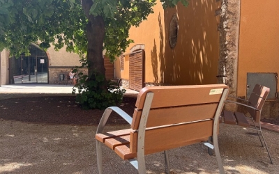 El nou pati de la Casa Duran