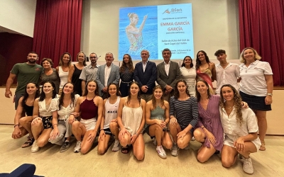 Fotografia de família després del comiat d’Emma Garcia | Pau Vituri