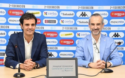 Batlle i Izquierdo, durant la presentació de l'acord | Críspulo Díaz