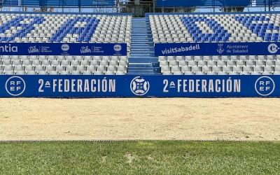 La rotulació de la Segona Federació ja apareix a la Nova Creu Alta | Pau Vituri