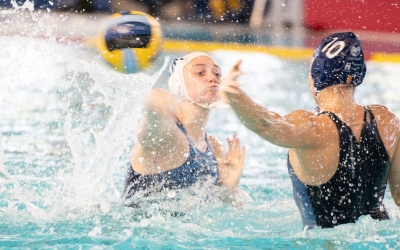 Elena Ruiz i Bea Ortiz, en el darrer Sant Andreu-Sabadell de Copa | Roger Benet