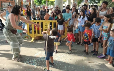 Una de les activitats infantils de la Festa Major d'anys anteriors | Cedida