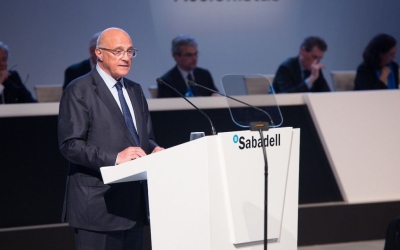 Josep Oliu, president del Banc Sabadell | ACN