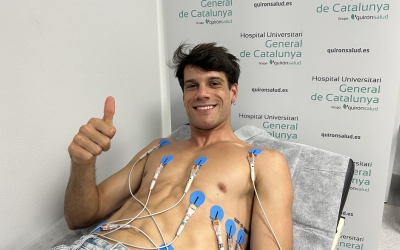 Ton Ripoll, una de les cares noves que ja ha passat la revisió mèdica | CES