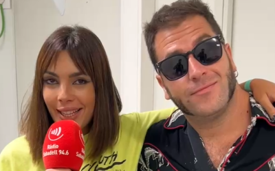 Ladilla Rusa amb el micròfon de Ràdio Sabadell