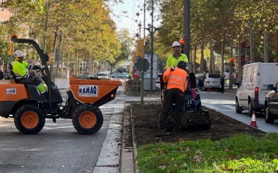 Treballs a l'Avinguda Matadepera