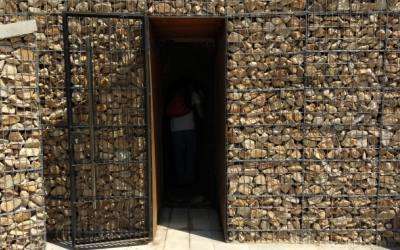 'Cuniculus' romà de Can Gambús durant la seva obertura al públic | Arxiu