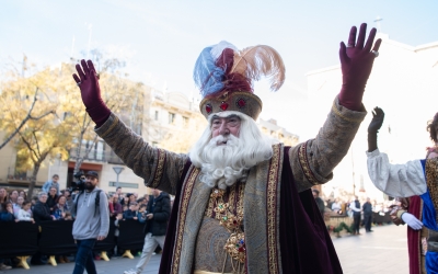 L'Ambaixador Reial a l'Ajuntament durant la rebuda del 2022 | Roger Benet