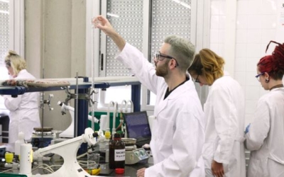 Alumnes a la Facultat de Ciències | Cedida