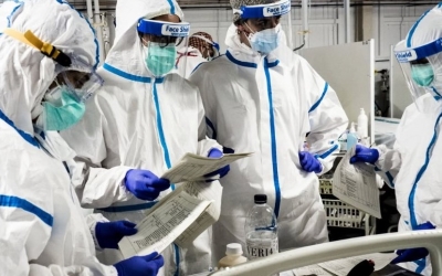 Sanitaris del Taulí en el moment més dur de la pandèmia | Parc Taulí