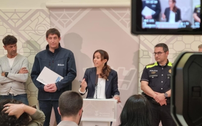 Roda de premsa de l'equip de govern | Alejandra Martínez (RàdioSabadell)