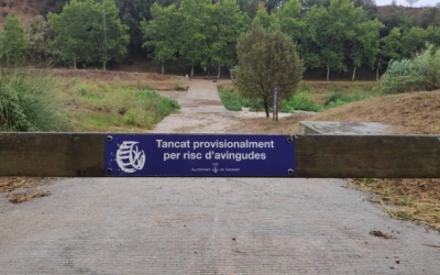 Pas tancat que connecta el Parc de la Clota amb el camí d'Horta d'Arraona | Pau Duran