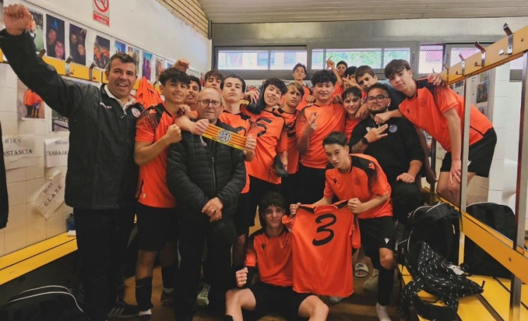 Jose Sag dirigeix enguany el Cadet 'B' de l'entitat | Instagram