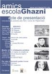 Acte de presentació de l'Associació Amics Escola Ghazni